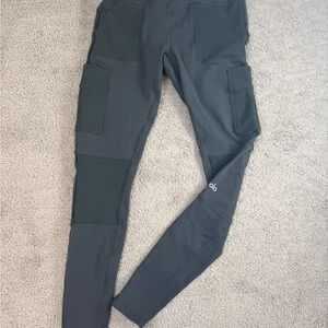 Alo Yoga Gray Cargo Pants